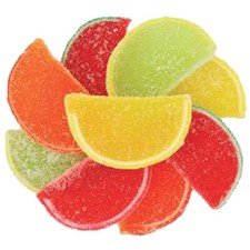 Assorted Jelly Fruit Slices - Chewy Fruit Sli...