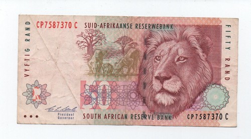 SUDAFRICA 50 RAND 1992 PICK 125 LOOK SCANS - Foto 1 di 2