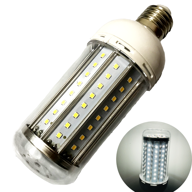 High CRI 95 E27 SMD 2835 LED Bulb 11W AC85265V Daylight White for
