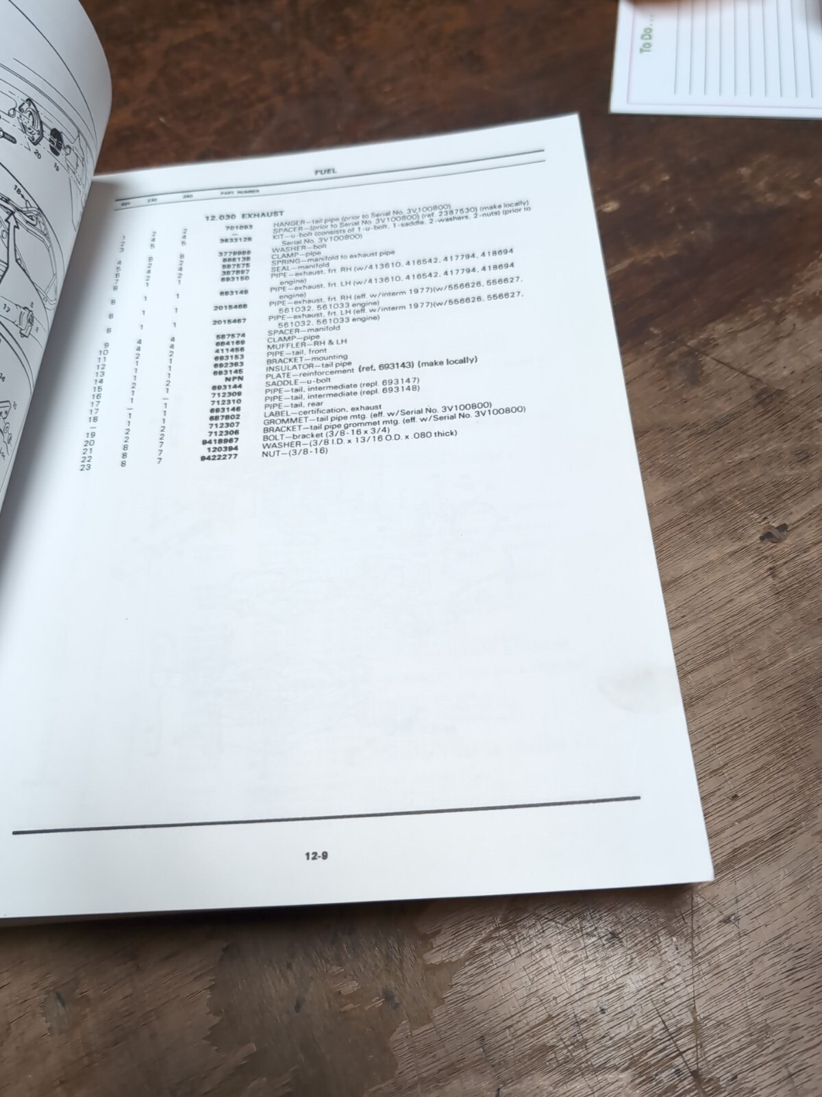 GMC Motorhome Transmode Parts Book Catalog 78Z 6081 6581 6582 6083 6583 6584 ZEO