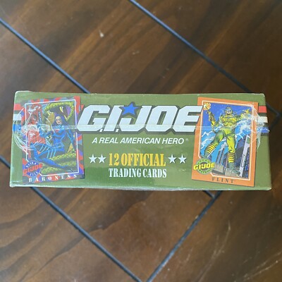 制コレ2001 e-Card (非売品) 1991 Impel G.I. Joe A Real American Hero Trading Cards Sealed Box
