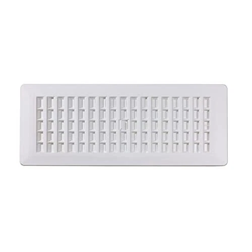 PL412-WH Lattice Floor Register, 4x12 Inches, White - Image 3 of 4