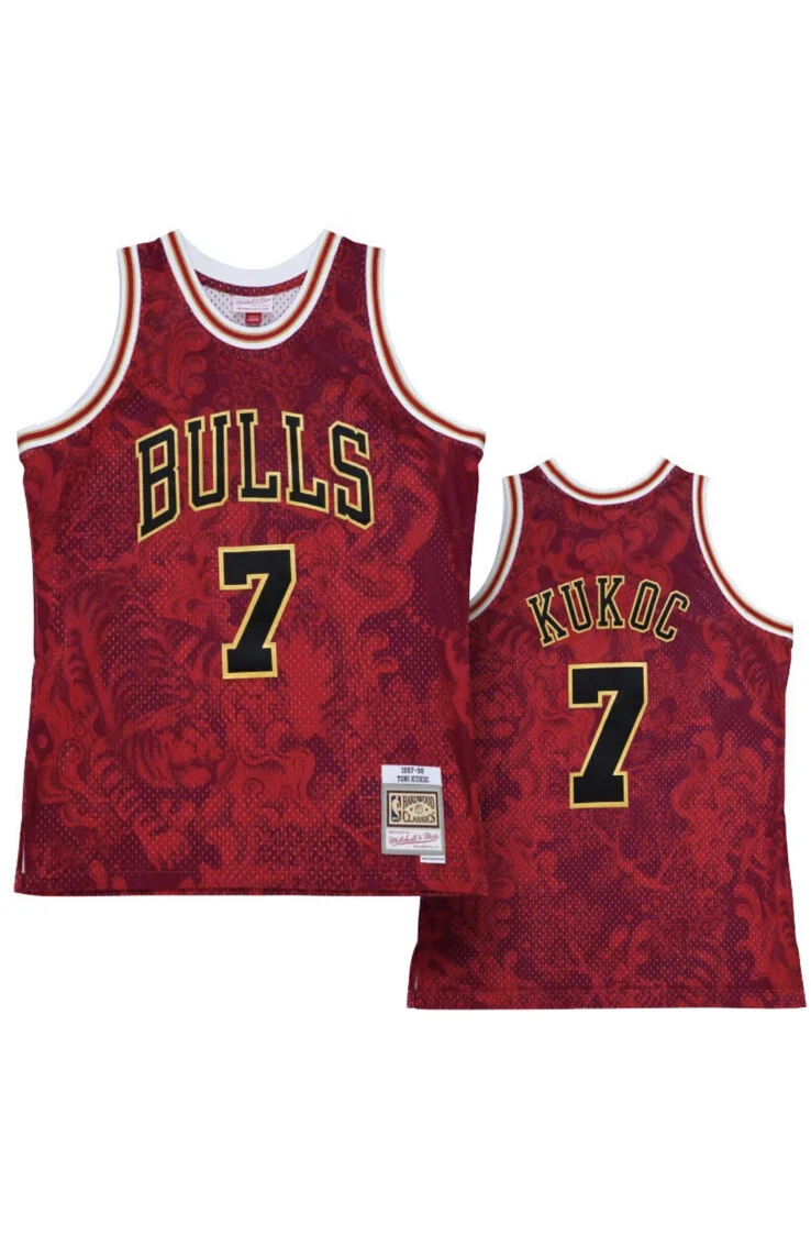 Lot Detail - 1997-98 Toni Kukoc Chicago Bulls Game-Used & Autographed Black Alternate Uniform (2)(Photo-Matched • Championship Season • Charita Bulls LOA • MEARS A10)