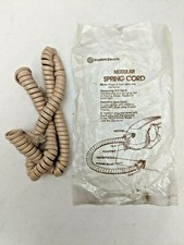 New Old Stock Western Electric Long Length Modular Phone Spring Cord Beige