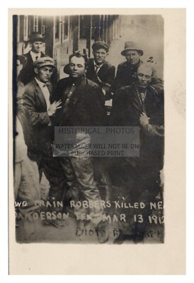 BEN KILPATRICK AND OLE HOBEK DEAD TRAIN ROBBERS WILD WEST OUTLAWS 4X6 ...