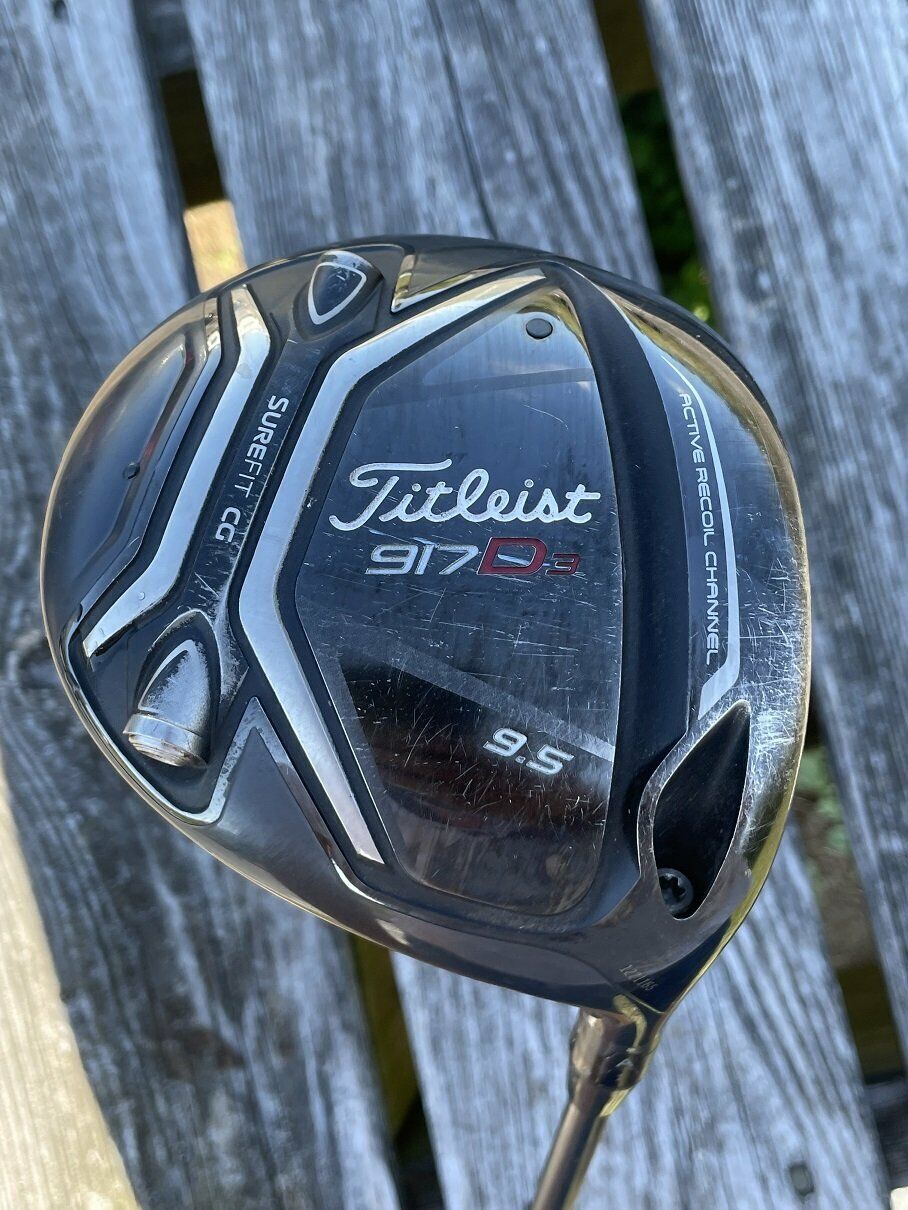 Titleist 917D3 9.5° Driver Hzrdus 5.5 Regular Flex Shaft Golf Pride Align MCC +4