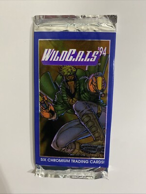 1994 ワイルドストーム set1トレーディングカード100枚コンプリート 1994 WILDC.A.T.S '94 Chromium Trading Card Pack Wildcats Image