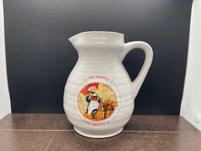 French Jars Ceramistes Becassine En Orient French provicial 1L pitcher