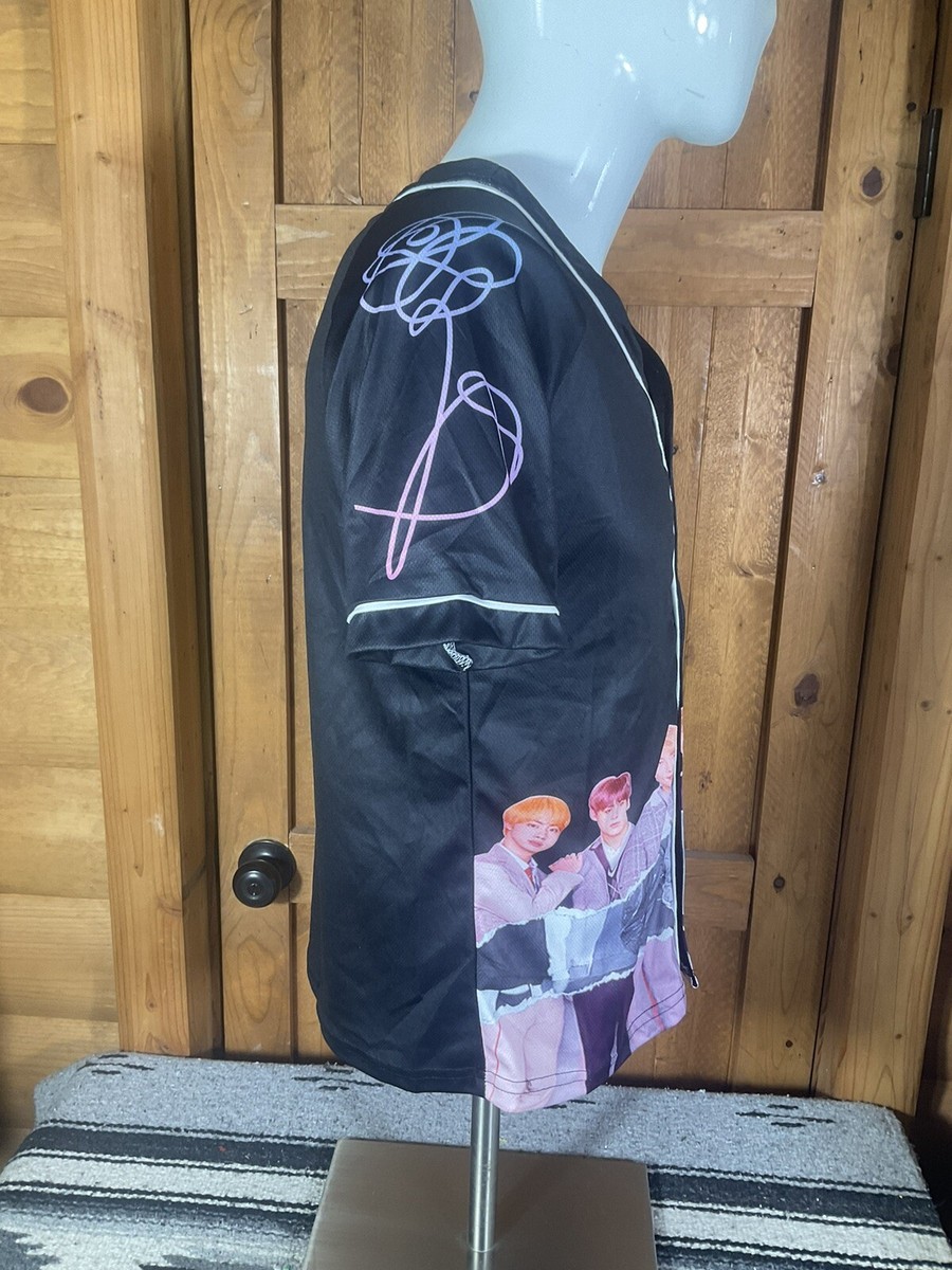 BTS baseball jersey shirt Size- Medium | eBay