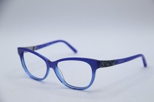 NEW SWAROVKI GRACIOUS SW5179 COL.092 BLUE AUTHENTIC DESIGNER EYEGLASSES 54-14