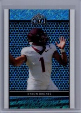 Kyron Drones 2024 Leaf Football 1/1 Pre Production Proof