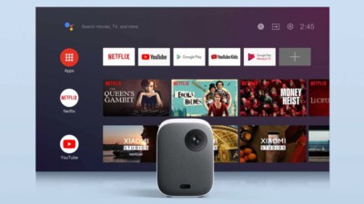 Xiaomi Mi Smart Projector 2 1080p 500ANSI Lumen Google Home assist