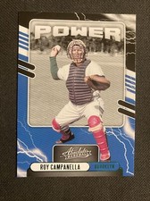 2021 Panini Absolute Retail Green Foil Power ROY CAMPANELLA Dodgers Insert