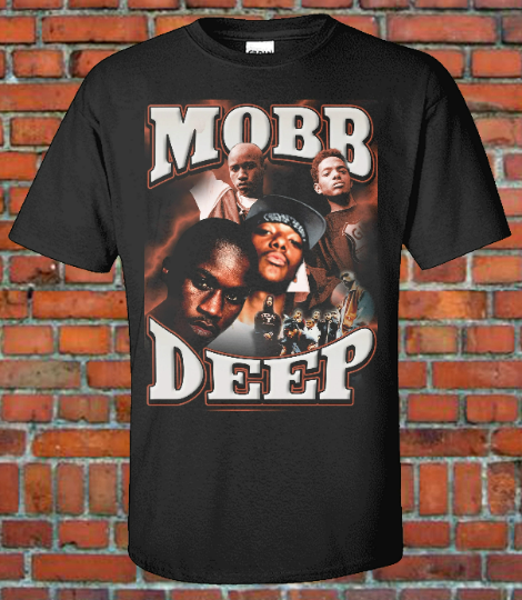 Mobb Deep 90s Style Bootleg Vintage Rap Hip Hop T shirt Mobb Deep 90s Style Bootleg Vintage Rap Hip Hop T shirt