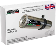 MV AGUSTA BRUTALE 675 2012/15 SILENCER GPR M3 Stainless Steel Slip on
