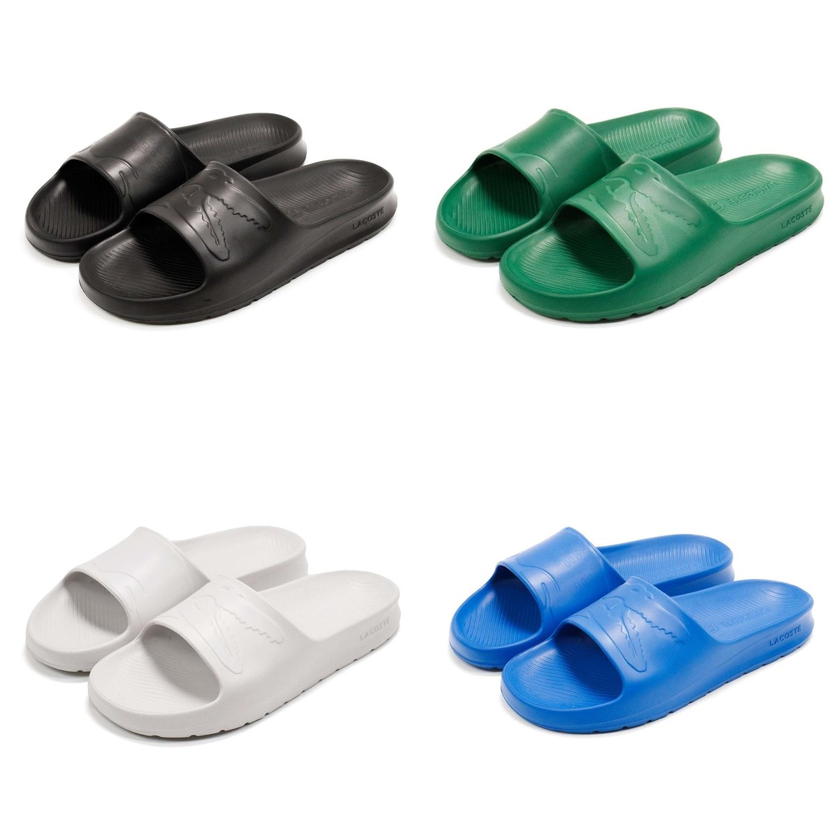 New Lacoste Croco 2.0 Slide Men display picture 2
