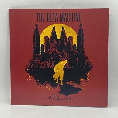 The Beta Machine - Intruder - T-Boy Records - Vinyl Red Marble Swirl LP Album