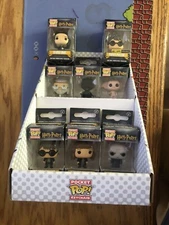 Funko Pocket Pop! Keychain Harry Potter 8 Pop Set + Store Display Box