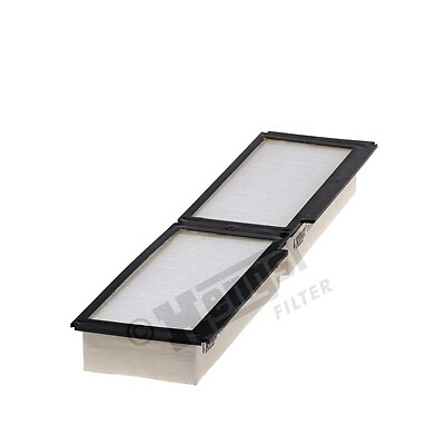 424I0057 RIDEX Interieurfilter pollenfilter, Filter voor zwevende deeltjes (HEPA), 215 mm x 166