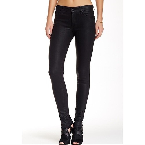JOE'S JEANS Mid Rise Skinny Jet Black 