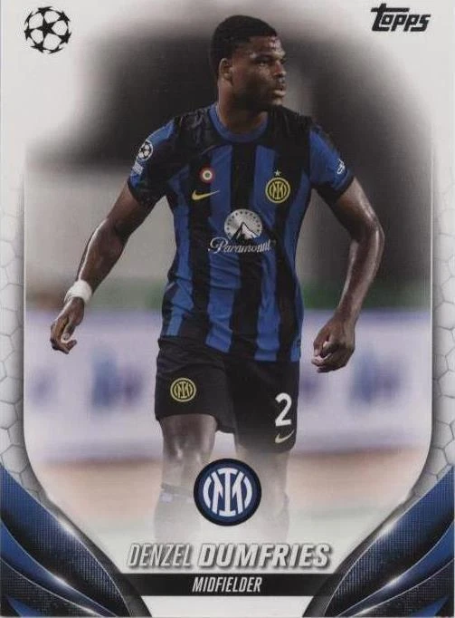 2023-24 Topps UEFA Club Competitions Denzel Dumfries #9