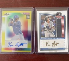 Vance Honeycutt Auto Lot RARE!! 2023 Leaf Vivid /10 & Panini Collegiate 