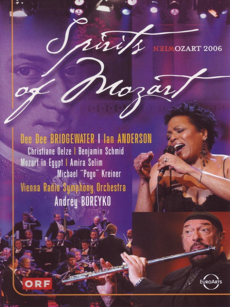 Spirits of Mozart (DVD) Dee Dee Bridgewater Ian Anderson Christiane Oelze