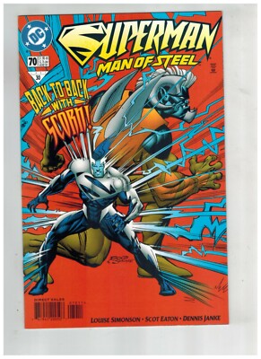 MAN OF STEEL スーパーマン ビッグスケール DCコミック DC Comics No 1 Superman Man Of Steel 1992 Annual Comic Book