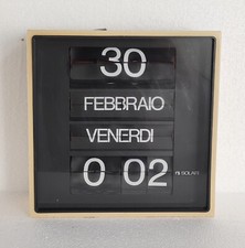 Orologio Solari Udine Vintage Modello Solar Per Pezzi Di Ricambio Non Testato