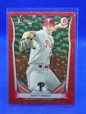 2014 Bowman Draft Red Ice /150 Matt Imhof #DP45