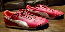Nuevo Rojo Blanco Puma Roma Para hombres Zapatos Tenis Nunca Usados Atléticos Hombres Deportes