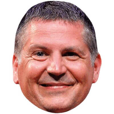 Gary Anderson (Smile) Maske aus Karton