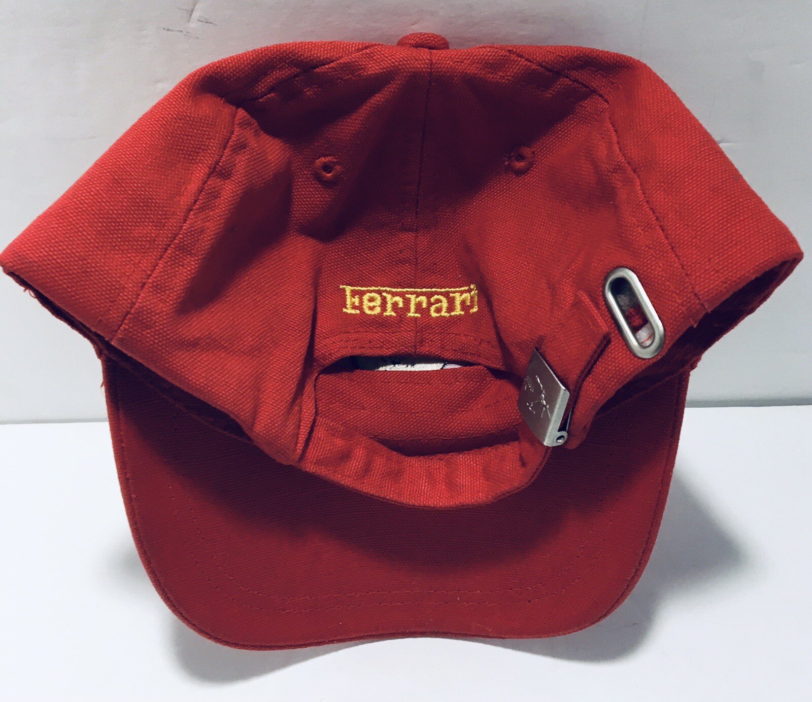 Ferrari Red Cap Strapback Adjustable Hat Official… - image 11