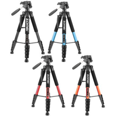 Q-188 Travel Aluminium 74inch Pro Stativ Einbeinstativ&Kugelkopf für DSLR  ZOMEI