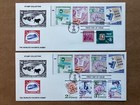 1986 22c Stamp Collecting 2198-2201 KMC Venture Combination/Sweden FDC Set of 2 — photo 1