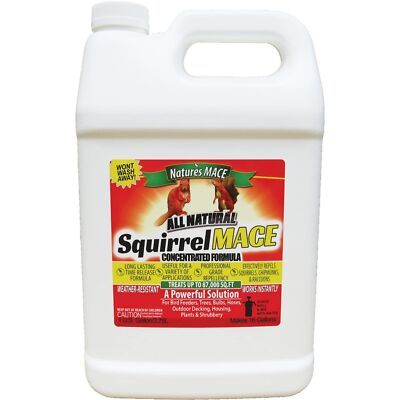 Natures MACE (#SQUCON9004) Squirrel Repellent Concentrate Treats 87,000 Sq. Ft