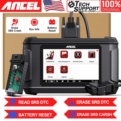 ANCEL AR500 OBD2 Scanner Read SRS Airbag Module Crash Data Read EEPROM ECU Info