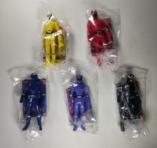 Ohsama Sentai King Ohger 5 Rangers 5.5" Vinyl Figures Set Bandai Japan US SELLER