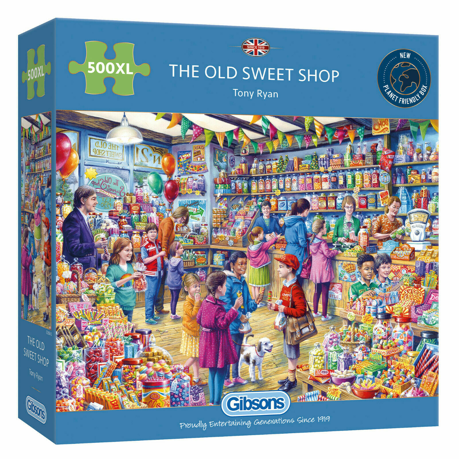 Gibsons Jigsaw Puzzle 500XL Piece  - The Old Sweet Shop