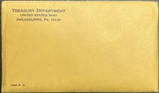 1964 PROOF SET envelope still sealed. Original as issued by US Mint