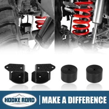 Hooke Road Fit 07-18 Jeep Wrangler JK 2.5" Front Rear Bump Stop Extension Spacer
