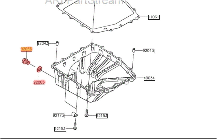 12mm CRANKCASE OIL DRAIN PLUG 9024 KAWASAKI ZX600 ZX636 NINJA ZX6R