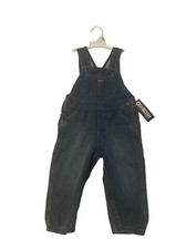 Oshkosh B'gosh Baby Blue Denim Carpenter Overalls Size 18M Gender Neutral Boys