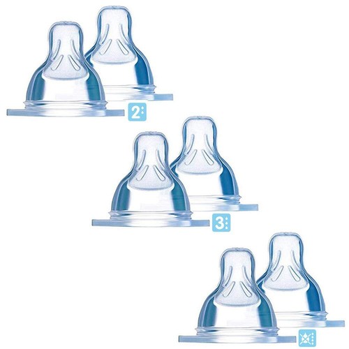Dr. Brown's Options+ Lot De 3 Biberons Anti-Coliques 120 Ml + Tétine Happypaci 0-6 Mois – Soulagez Les Coliques De Bébé Dès La Naissance