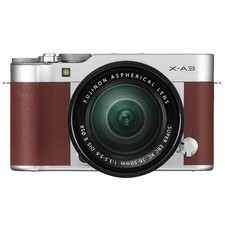  1 year FUJIFILM X-A3 Lens Kit Brown