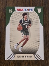 2020-21 Hoops - Jordan Nwora - Milwaukee Bucks RC