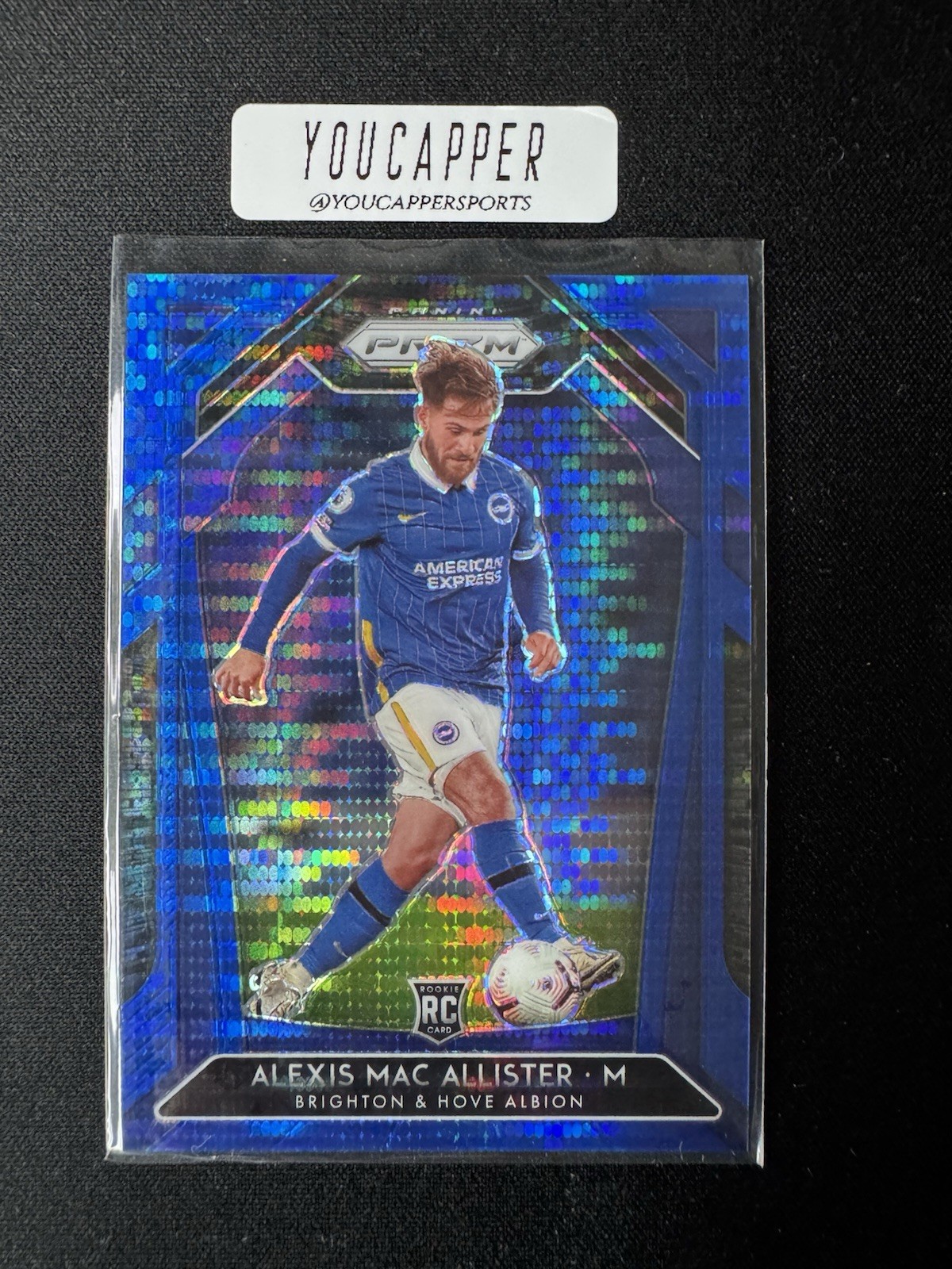 2020-21 Panini Prizm PL - Alexis Mac Allister RC #178 Breakaway Blue /195