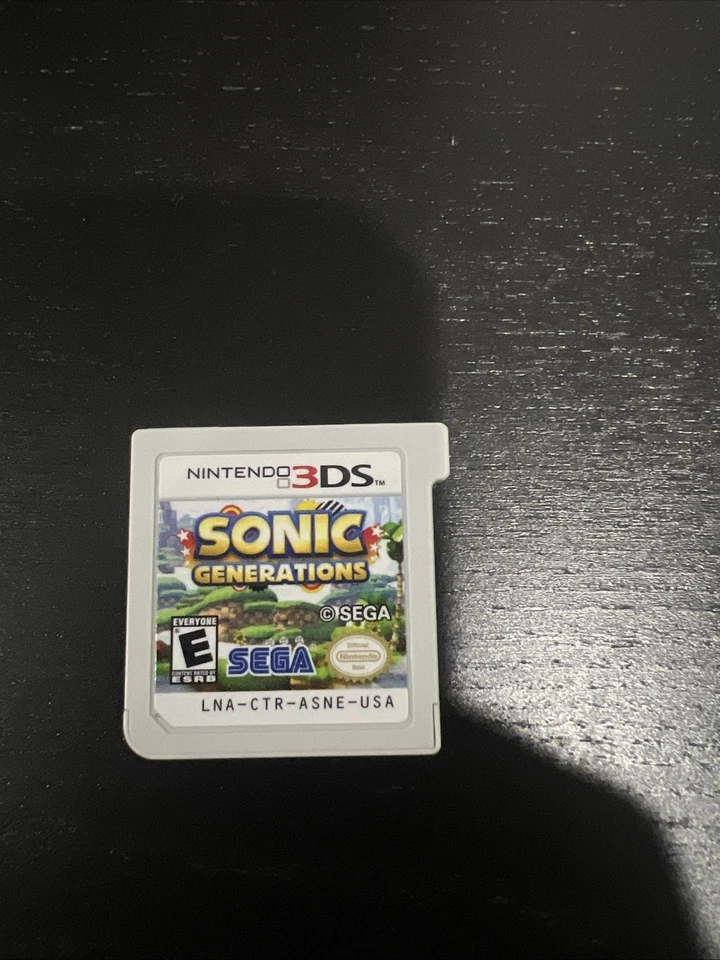 Nintendo 3DS Sonic Generations Manual And Box Included (tested) - Image 3 of 4