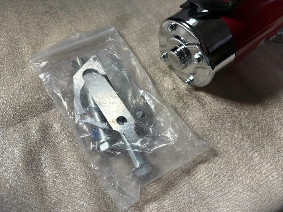 Mini arrancador rojo alto par bloque pequeño y grande compatible con Chevy 153 168 dientes Foto 2 de 4