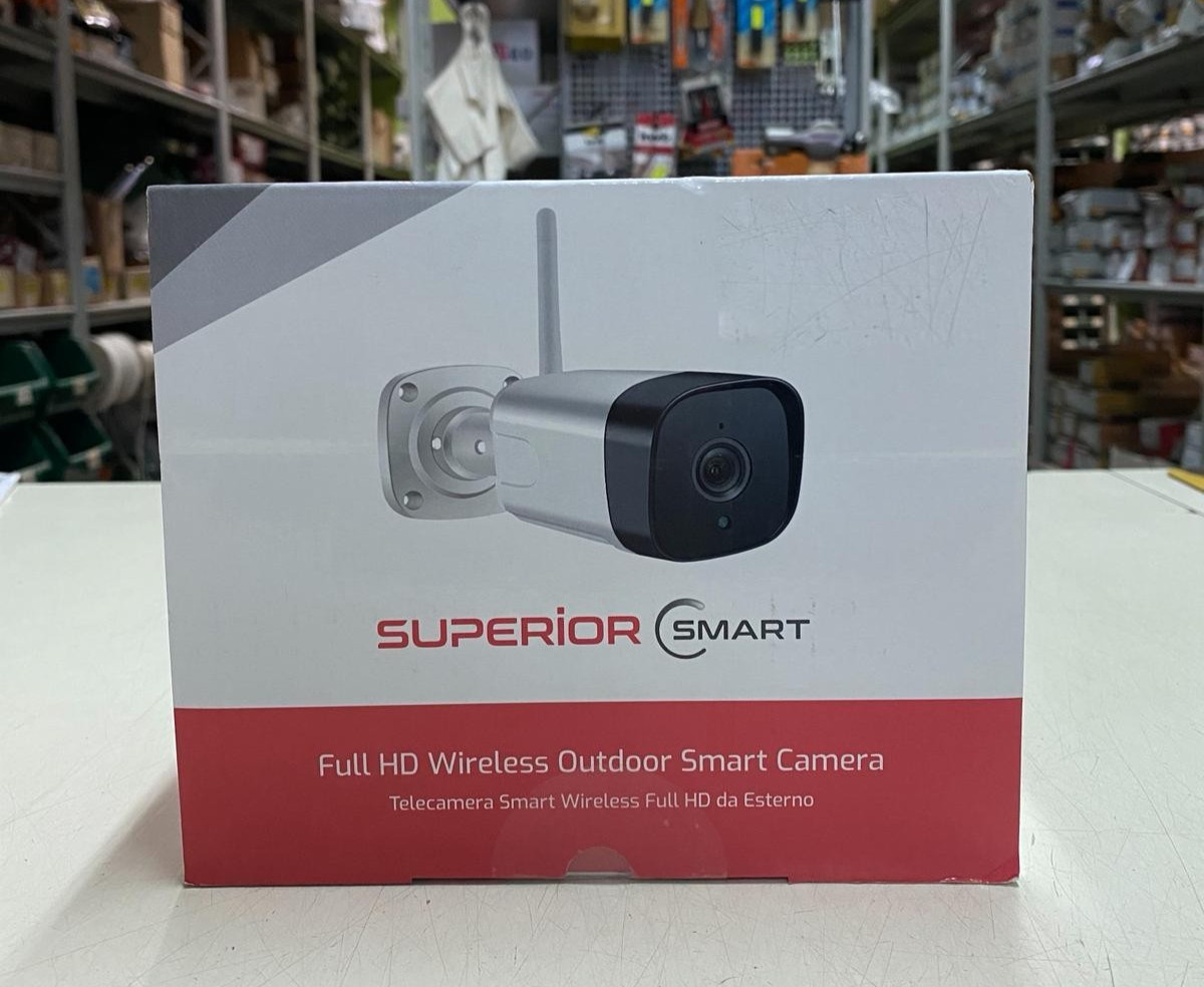 Superior CM002 Smart: IP Camera Esterna Wireless 1080p IP66